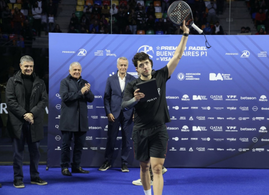 Estadio Parque Roca: 15 mil personas disfrutaron la final del torneo de pádel