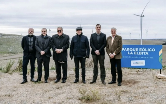 Genneia inauguró el Parque Eólico La Elbita con una fuerte inversión
