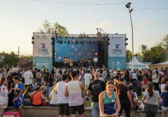Florencio Varela: Con éxito y para toda la familia, se realizó en dos jornadas la Fiesta de la Flor 