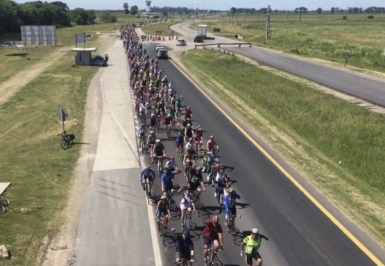 La Peregrinación ciclista a Luján
