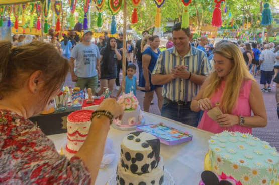 San Fernando brilló en una gran Expo Talleres que se realizó en la plaza Mitre