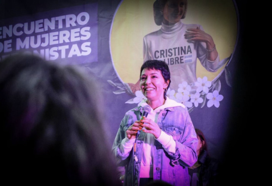 Mayra Mendoza y la tarea del peronismo: ”Militamos por la justicia social, que es transformar las realidades injustas”