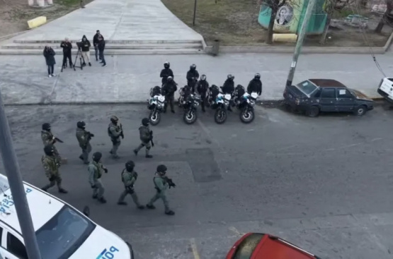 Megaoperativo con 500 policías