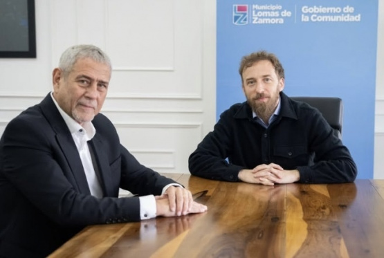 Ferraresi se reunió con Otermín para fortalecer su candidatura